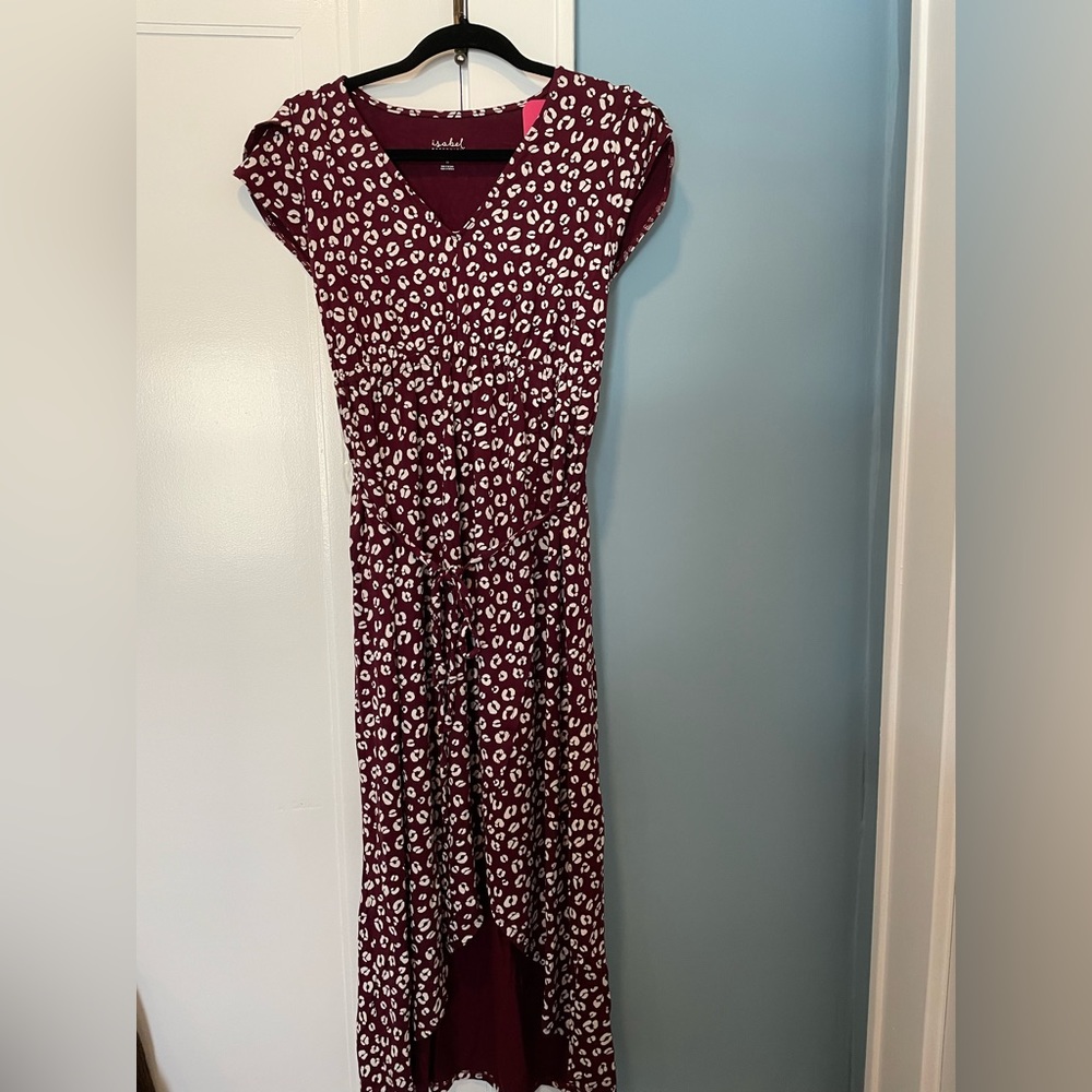 NWT Maternity - Short Sleeve Knit Wrap Dress - Isabel by ingrid & isabel